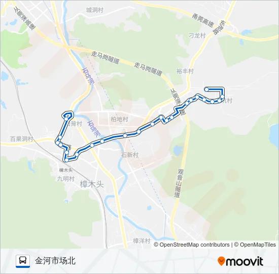 樟木头2路 Bus Line Map