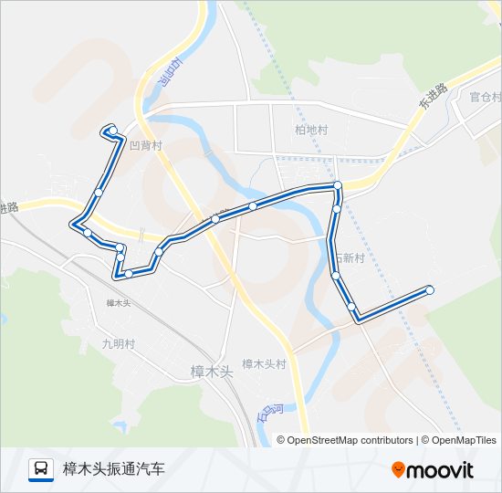 樟木头6路 bus Line Map