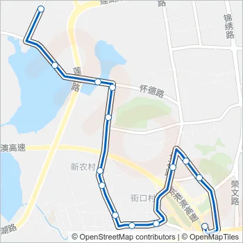 长安10路 Bus Line Map