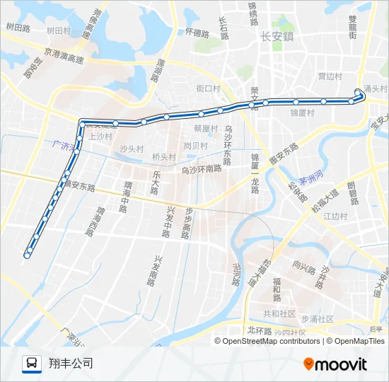 长安12路 Bus Line Map