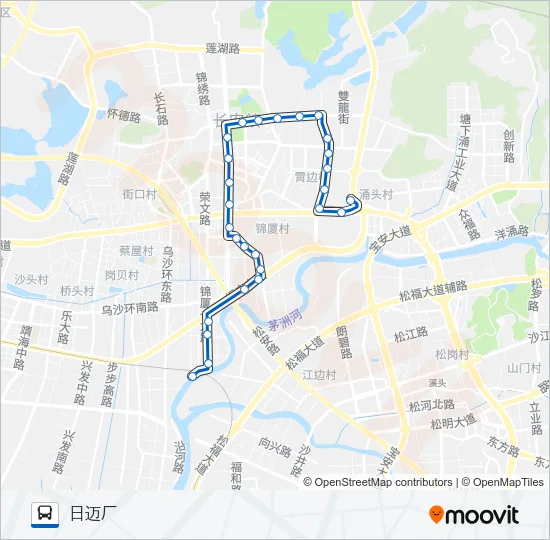 长安15路 Bus Line Map