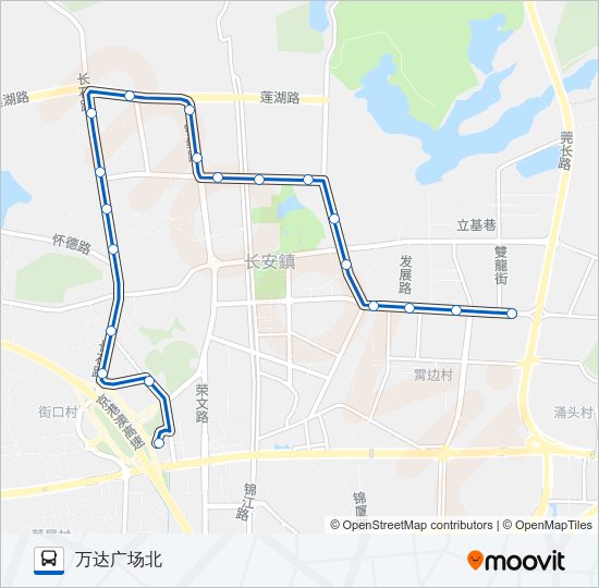 长安17路 bus Line Map