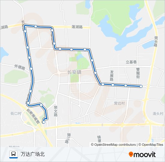 长安17路 Bus Line Map