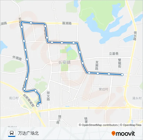 长安17路 Bus Line Map