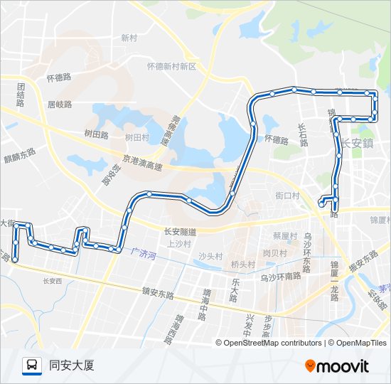 长安24路 bus Line Map