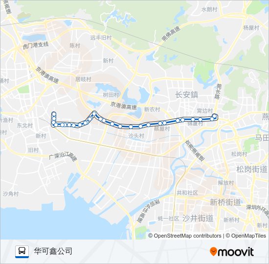 长安7A路 bus Line Map