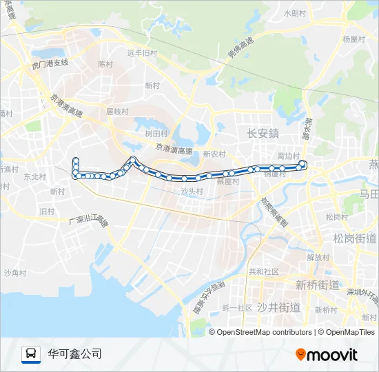 长安7A路 Bus Line Map