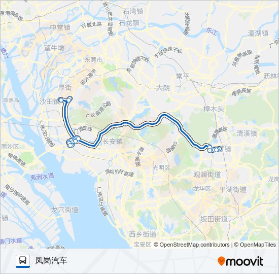 公交快线9路 bus Line Map