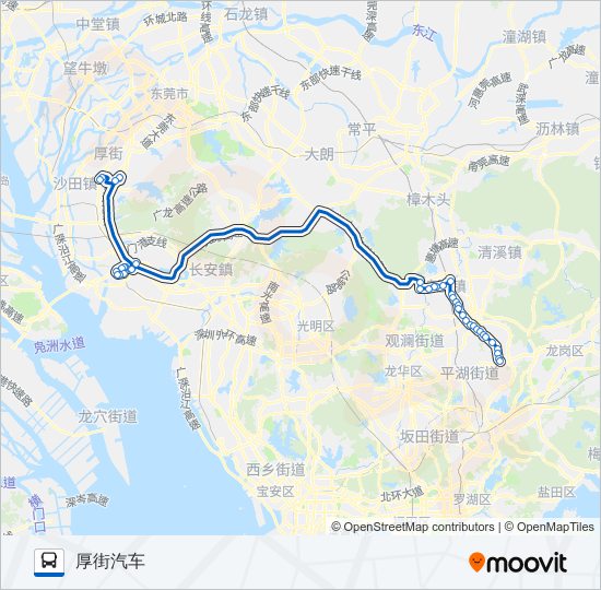 公交快线9路 bus Line Map