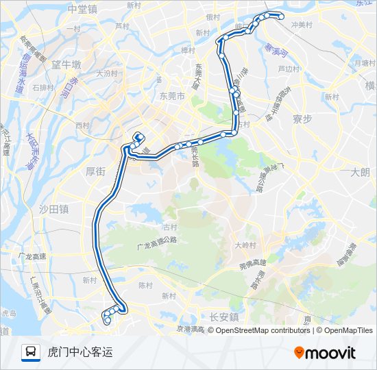 公交公交快10路路的线路图