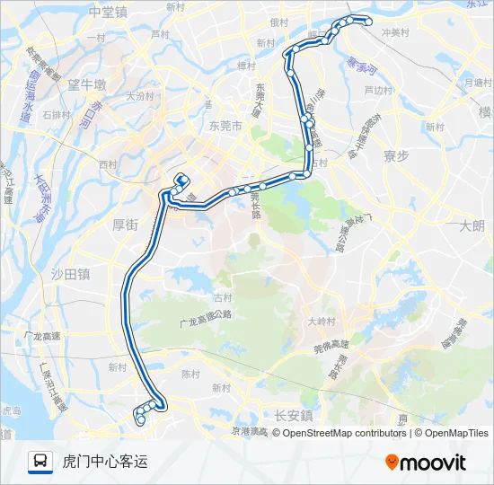 公交快线10路 Bus Line Map