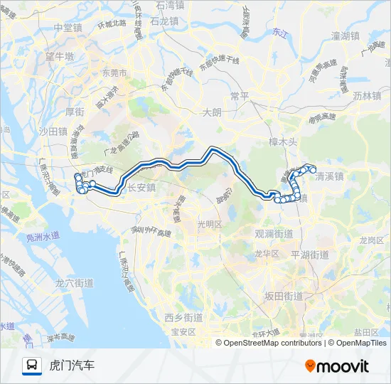 公交公交快15路路的线路图