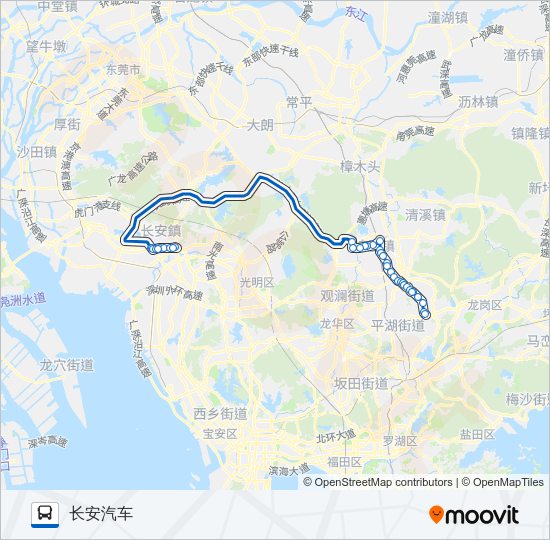 公交公交快9A路路的线路图