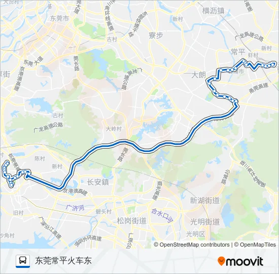 公交快线12号线 Bus Line Map