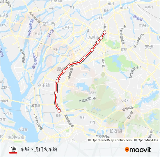 2号线 Metro Line Map