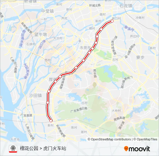 2号线 Metro Line Map