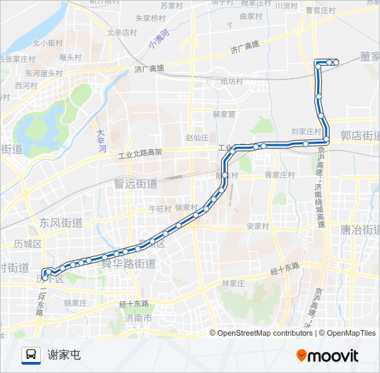 K99路 bus Line Map