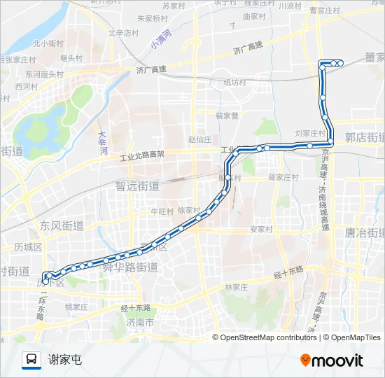 K99路 Bus Line Map
