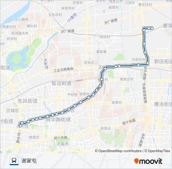 K99路 bus Line Map