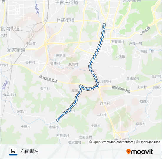 K142路 Bus Line Map