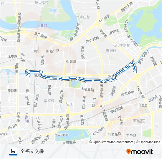 K105路 Bus Line Map