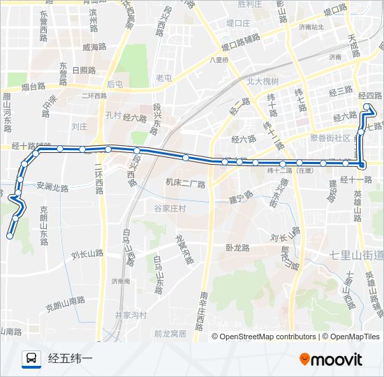 K81路 bus Line Map