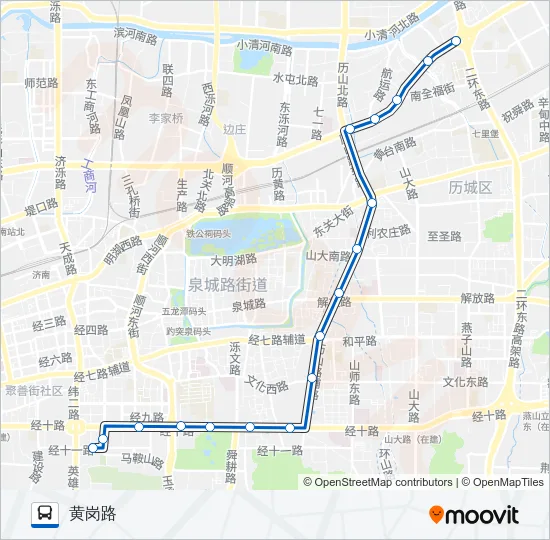BRT-3号线 Bus Line Map