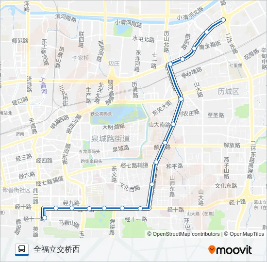BRT-3号线 Bus Line Map