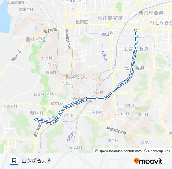 K86路 Bus Line Map