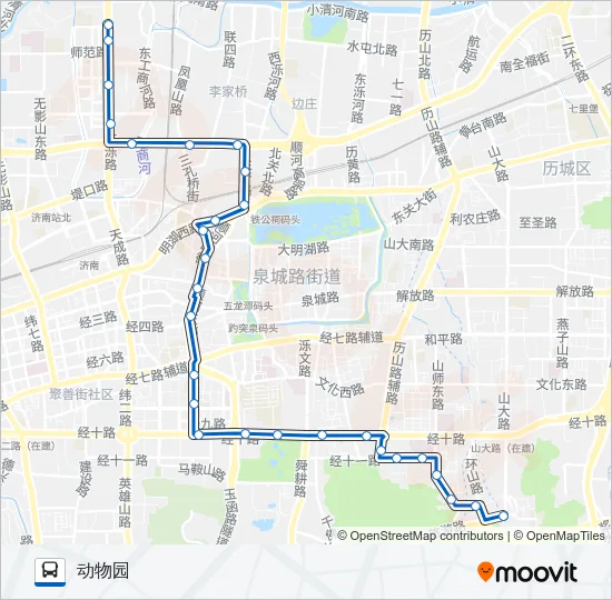 B68路 Bus Line Map