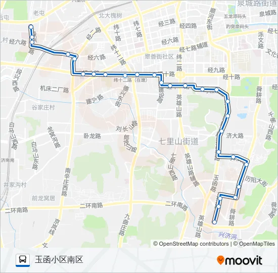 K42路 Bus Line Map