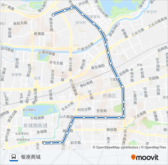 0路route Schedules Stops Maps 银座商城