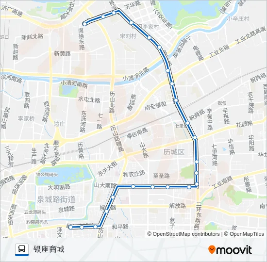 B70路 Bus Line Map