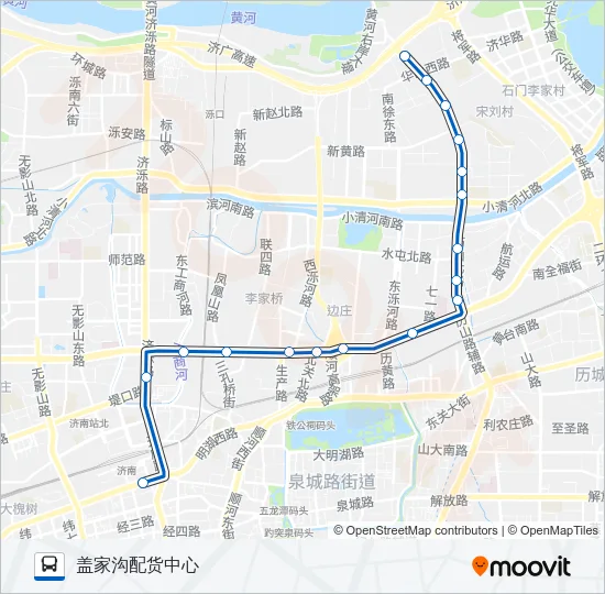 B84路 Bus Line Map
