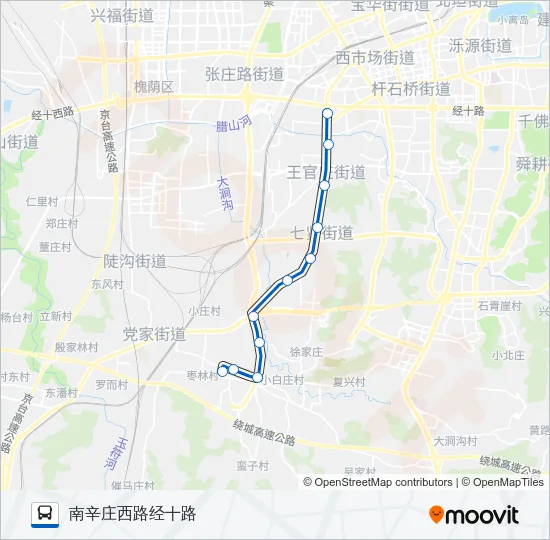K153路 Bus Line Map