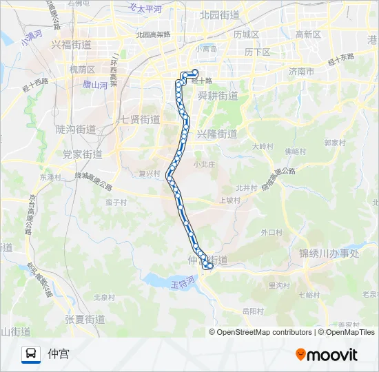K88路 Bus Line Map