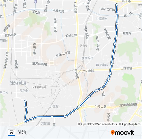 K23路 bus Line Map
