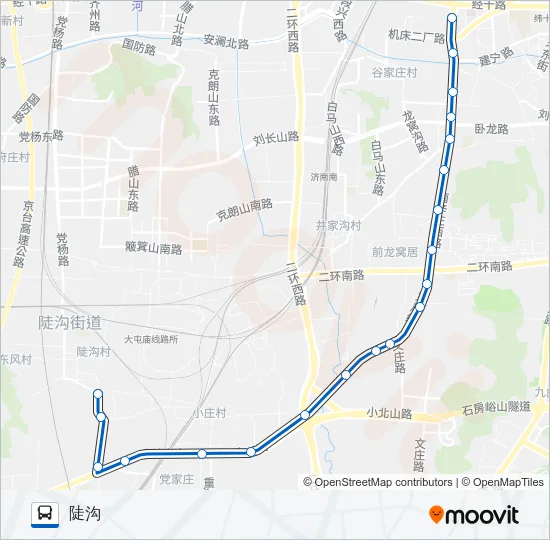 K23路 Bus Line Map