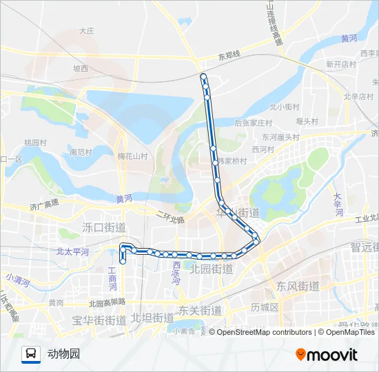 K130路 Bus Line Map