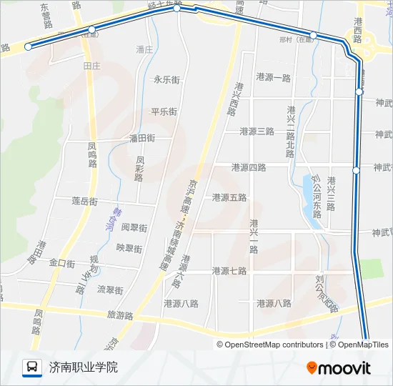 K158路 Bus Line Map