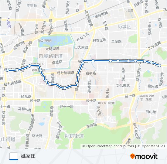 K103路 bus Line Map