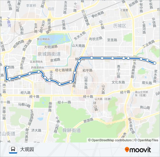 K103路 bus Line Map
