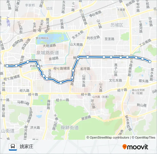 K103路 Bus Line Map