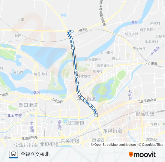 T89路 Bus Line Map