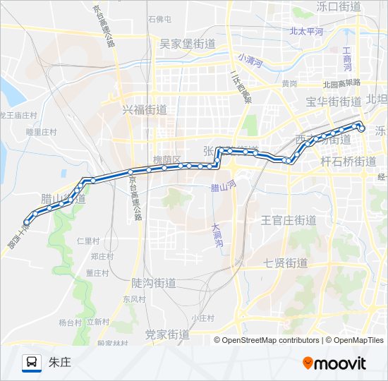 K78路 bus Line Map