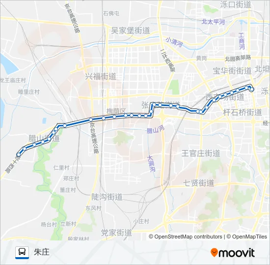 K78路 Bus Line Map