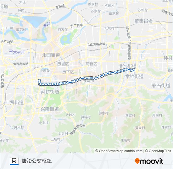 K115路 bus Line Map
