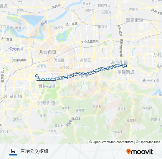 K115路 Bus Line Map