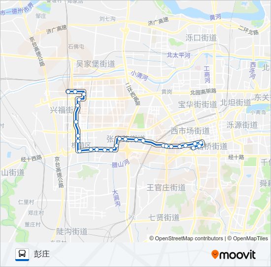 K19路 bus Line Map