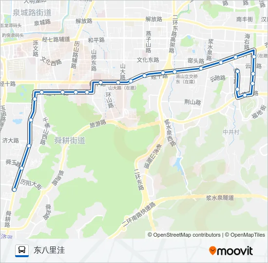 K152路 Bus Line Map